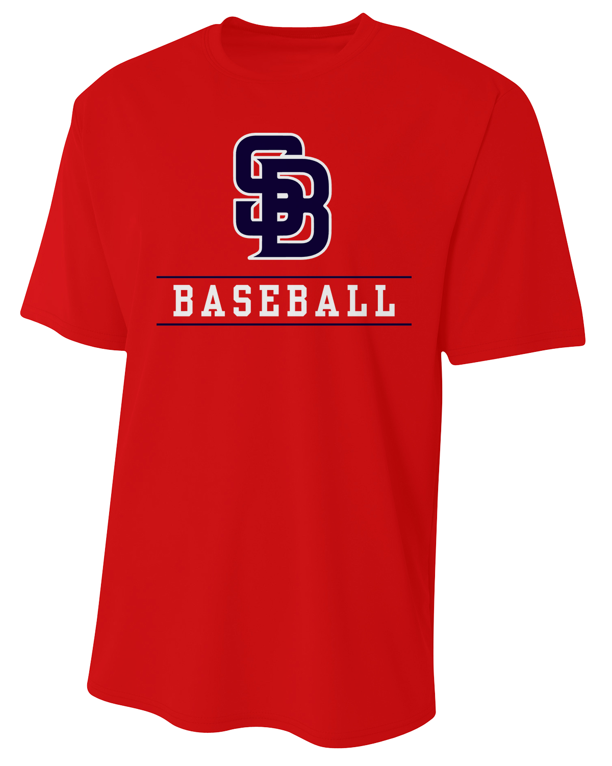 Performance Shirt, Red SB baseball